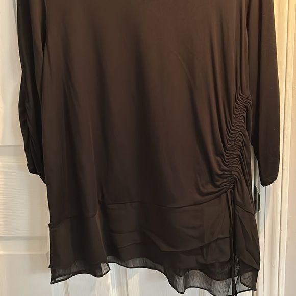 H by Halston 3/4 length sleeve tee size L. - Picture 2 of 10